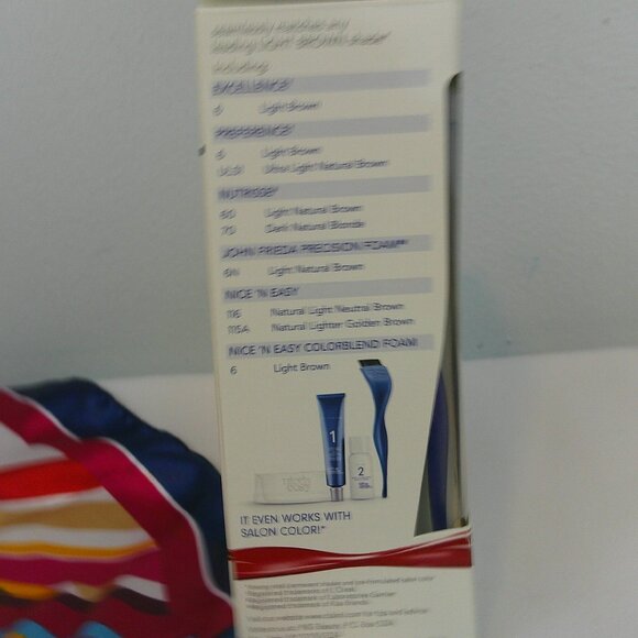 NIB Clairol Nice'n Easy Root Touch-Up Permanent Hair Color 6 Light Brown - Picture 2 of 6